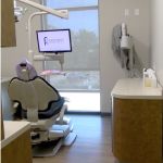 Patient room with a window